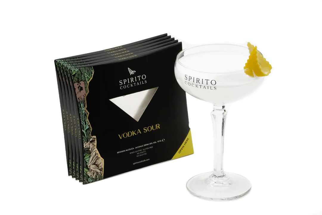 Cocktail Vodka Sour Premium 100ml,Spirito