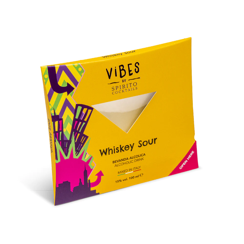 Cocktail Whiskey Sour Linea Vibes 100ml,Spirito