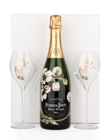 Champagne Perrier Jouet Belle Epoque με 2 ποτήρια