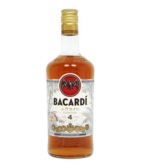Rum Bacardi Anejo Cuatro