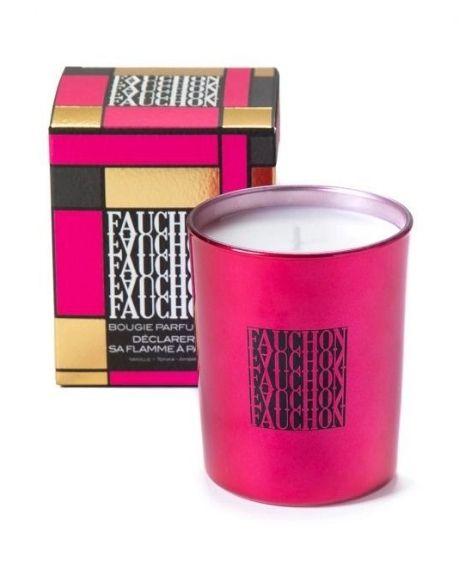 Candle Declarer SA Flamme A Paris Magenda Glass 190gr, Fauchon