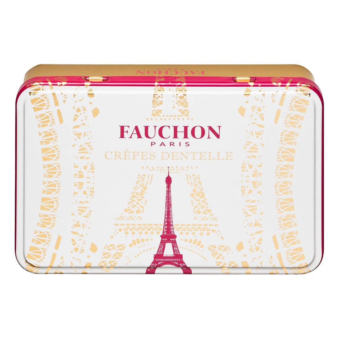 Biscuits Crepes Dantelles Assortment Tin Box 80gr, Fauchon