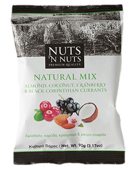 Ξηροί καρποί Nuts N' Nuts Natural mix, 90 gr.