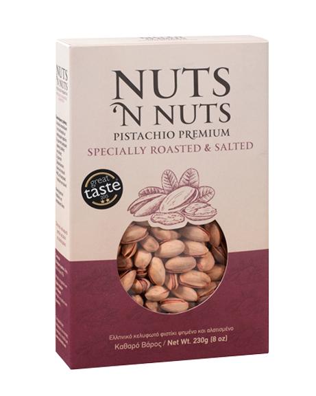 Φυστίκια Nuts N' Nuts Ψημένα 230γρ.